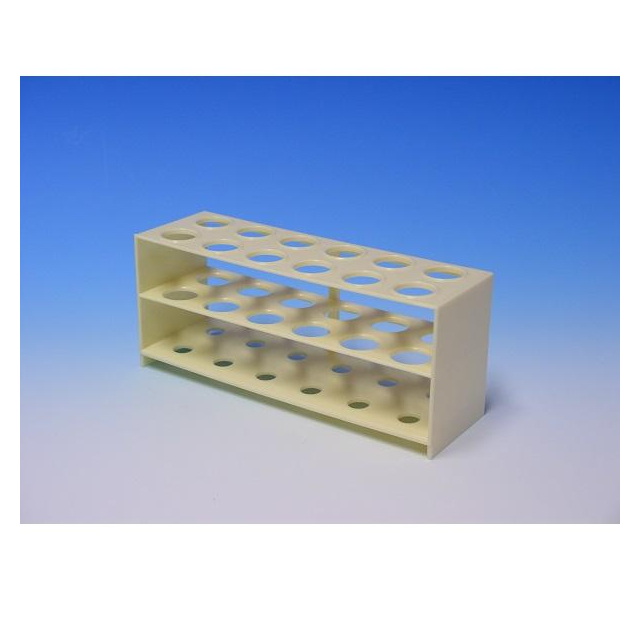Reagenzglasgestelle aus Polystyrol bis Ø 20 mm Reagenzglasständer von Karl Hecht