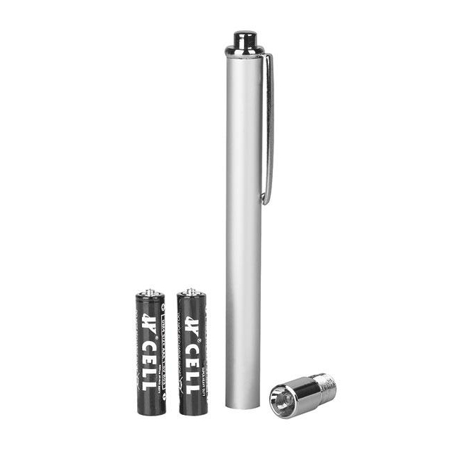 Penlight LED Deluxe Edelstahl-Clipleuchte