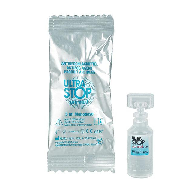 Ultra Stop Pro Med Monodose Antibeschlagmittel 5 ml 30 Stück Reinigungsmittel für den OP