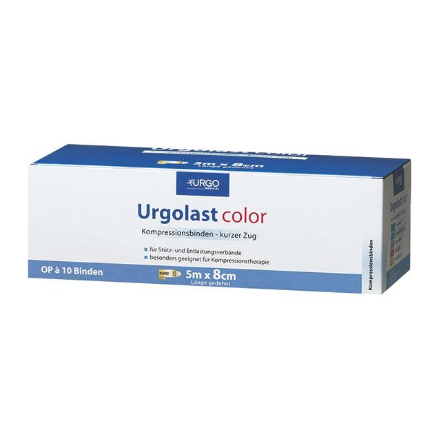 Urgolast color mix Binden Farbige, dauerelastische Zugbinden