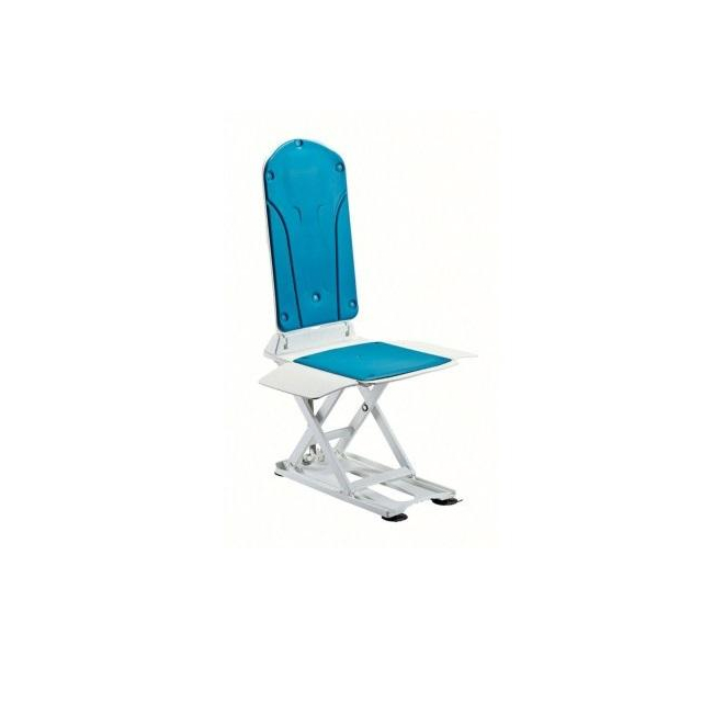 Akku-Lift KANJO XL SilverLine aquamarin Badewannenlift