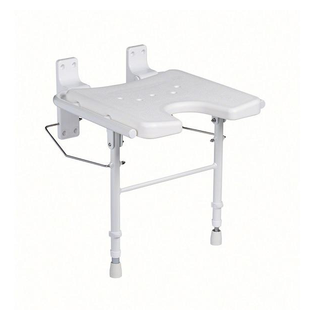 TOMTAR® Duschklappsitz 9404-A höhenverstellbar ohne Pad