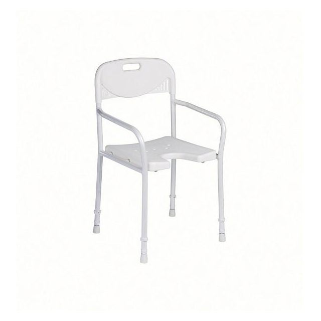 TOMTAR® Duschstuhl 9401-A ohne Pad