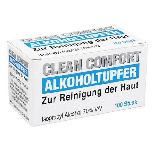 Alkoholtupfer 100 Stück Tupfer zur Hautreinigung