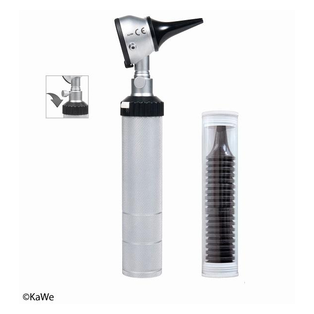 Otoskop Eurolight C10 mit Metall-Batterie-/Ladegriff