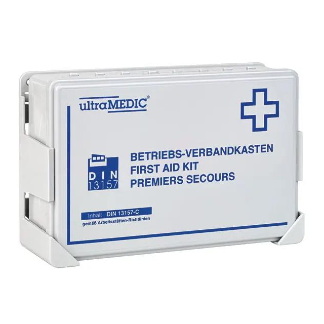 Verbandkasten und Füllung