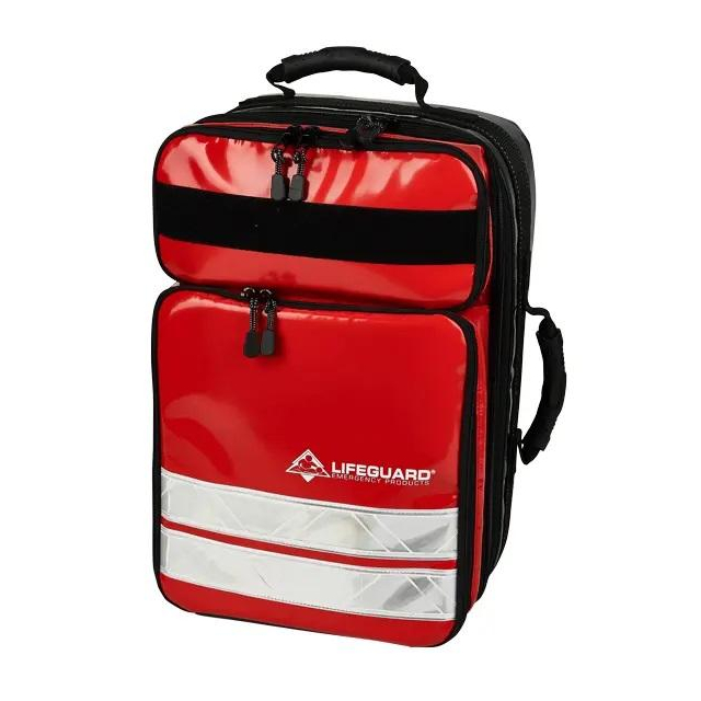Lifebox Soft Backpack Junior leer schwarz rot Notfallrucksack