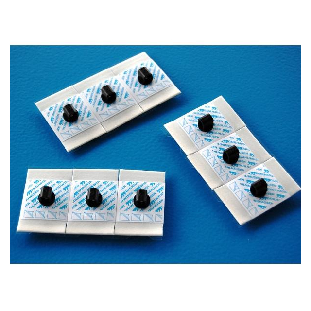Einmal-Elektrode Typ 454 röntgen-negativ 45 x 25 mm Klebeelektrode QuickSpot 30 Stück Schaumstoff eckig