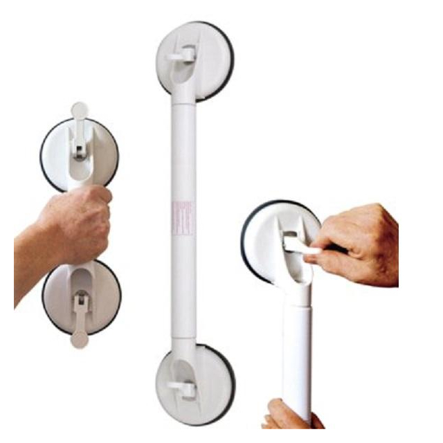 Saughaltegriff Solido-2 Hand 880 mm weiß Moobilitätshilfe für den häuslichen Alltag