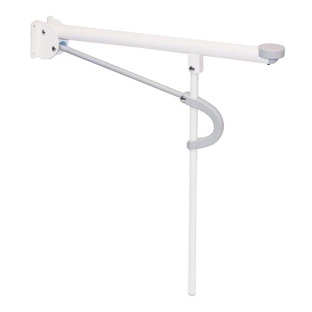 Wandklappgriff Optima L für Toiletten Höhe 80 cm