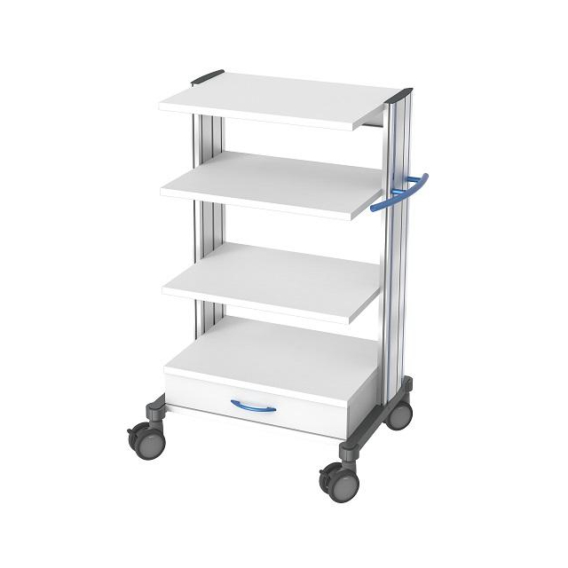 swingo-clinic 60 Gerätewagen Metall Der profilstarke und robuste Gerätewagen