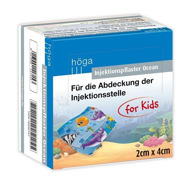 Injektionspflaster Ocean for Kids mit Tiermotiven