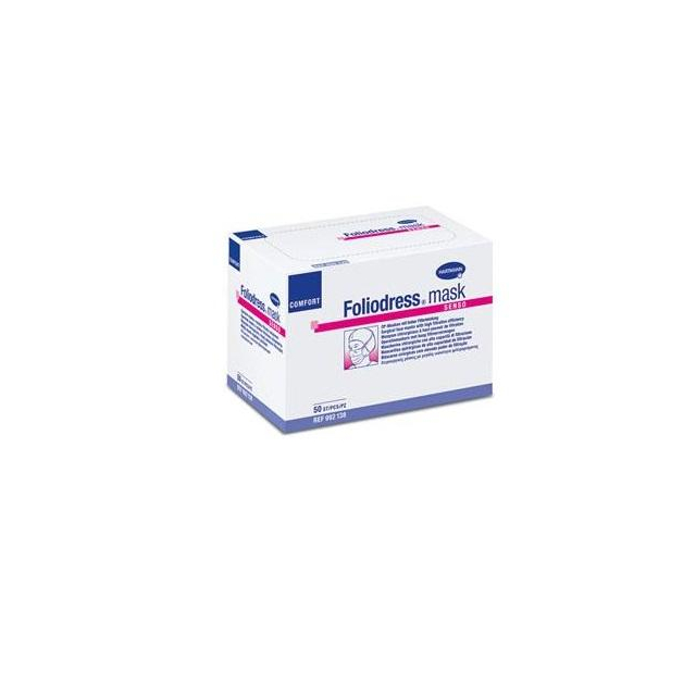 Foliodress mask Protect Perfect OP-Masken blau 50 Stück