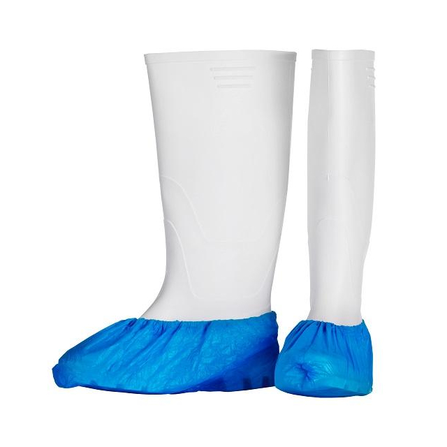 Überziehschuhe Polyethylen blau 100 Stück Schutz vor Verschmutzungen