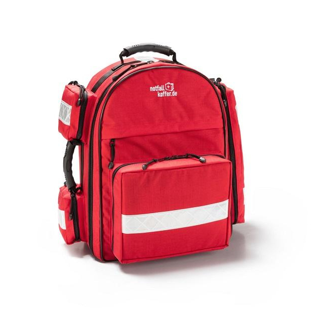 EuroStarFlex Notfallrucksack leer mit Halterung 2l Erste-Hilfe-Tasche von notfallkoffer.de