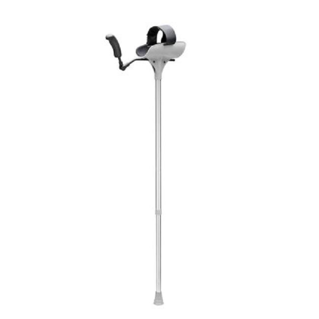 Arthritis-Gehstütze schwarz/grau 1 Stück Gehhilfe von Ossenberg