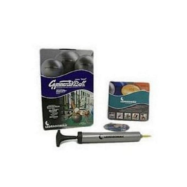 Pezzi-Ball Maxafe KIT Set bestehend aus Gymnastikball, Handpumpe, Heft und DVD