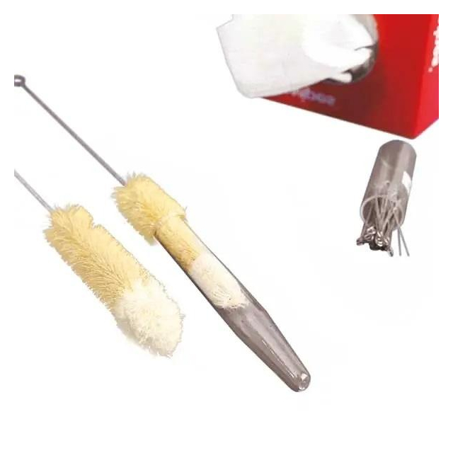 Reagenzglasbürsten für 16 mm Röhrchen 10 Stück Flaschenbürste