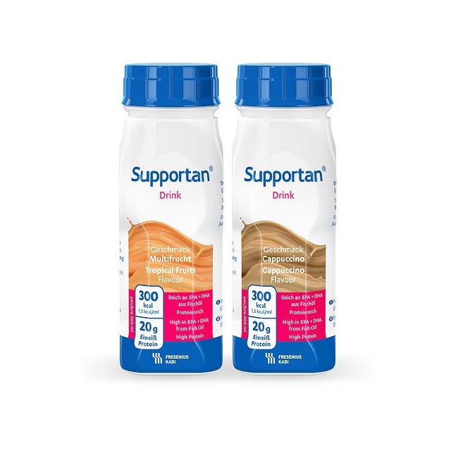 Supportan® DRINK Mischkarton 24 x 200 ml Hochkalorische Trinknahrung