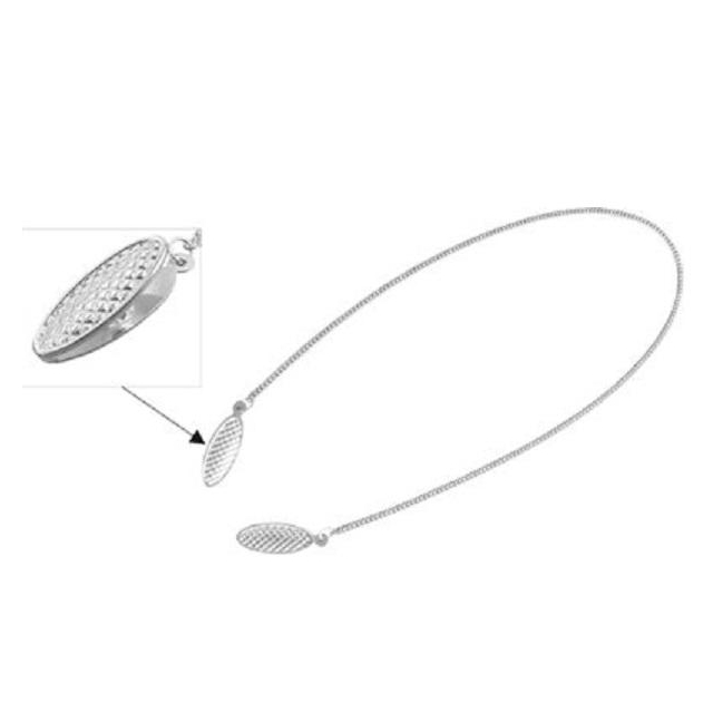 Schmuck-Serviettenkettchen mit Clips ca. 53 cm