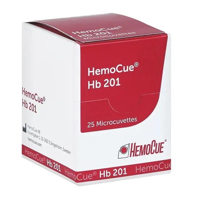 Mikroküvetten Hemoglobin 201 Zubehör für HemoCue Hb 201+ Analyzer