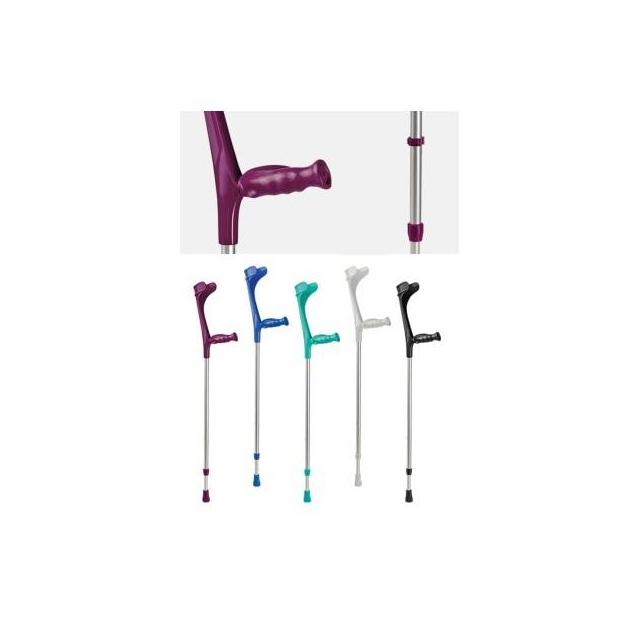 Gehstütze Anatomic-Softgriff mit Clip