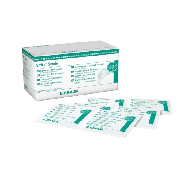 Softa® Swabs Alkoholtupfer 100 Stück