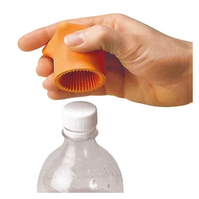 Flaschenöffner Gummi flexibel Ø 35 mm Zum Öffnen von Schraubverschlüssen