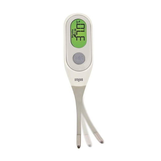 Digitalthermometer PRT2000 Thermometer mit Alterseinstellung von Braun