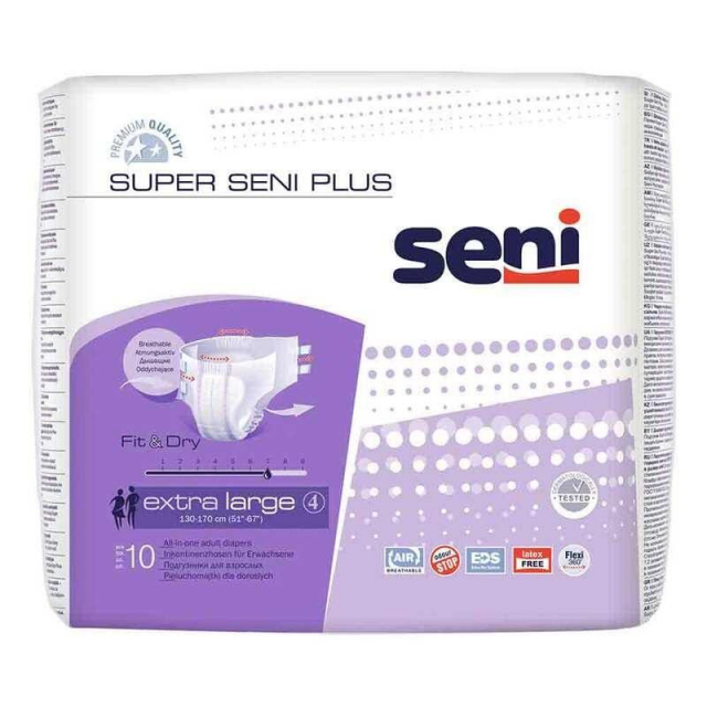 Super Seni Plus Inkontinenzhosen Windelhose für Inkontinenzpatienten