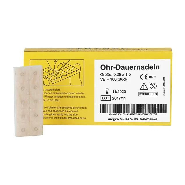 Dauernadeln 0,22 x 1,5 mm 100 Stück