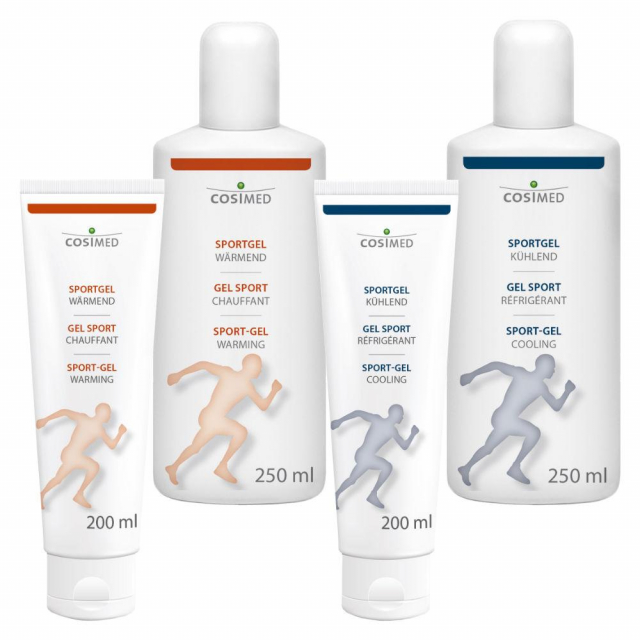 Sportgel wärmend kühlend