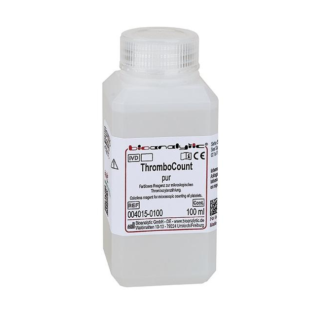 Thrombo Count Pur Reagenz farblos 100 ml
