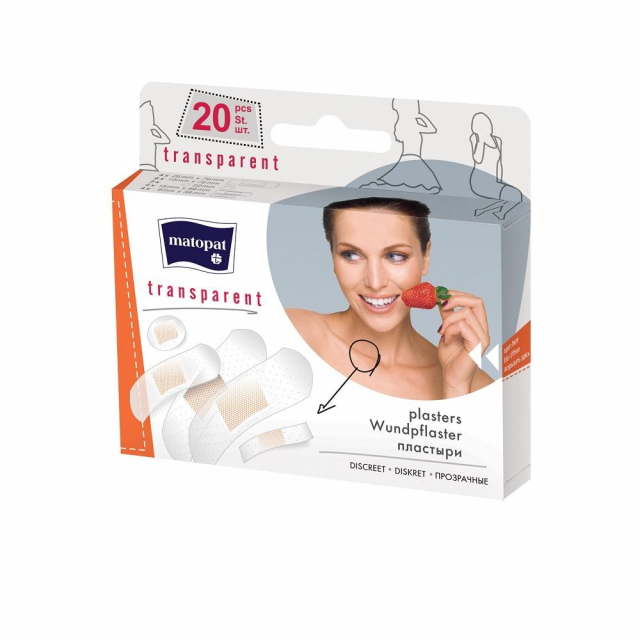 Wundpflaster Transparent Set Pflasterstrips