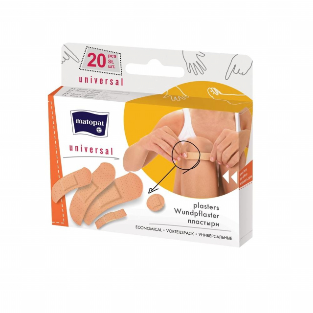 Wundpflaster Universal Set Pflasterstrips