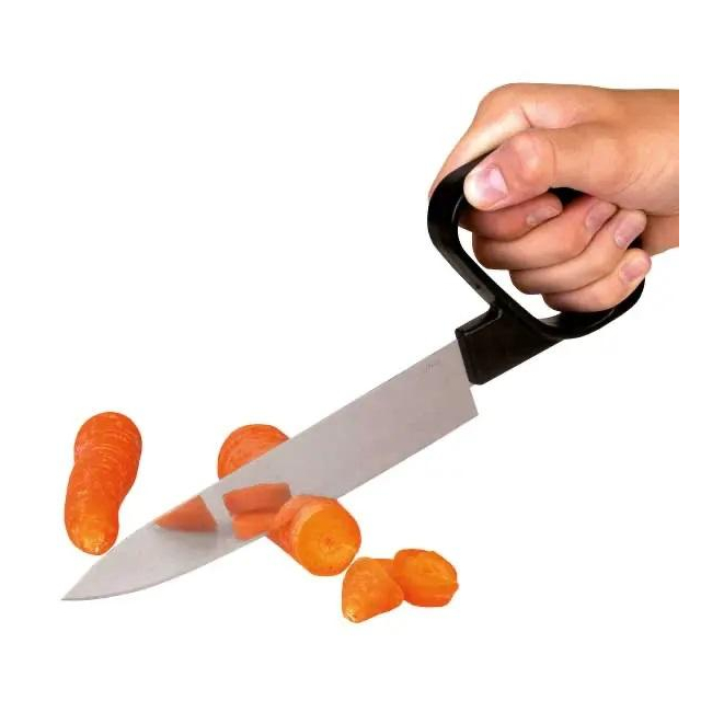 Küchenmesser mit Greifhilfe