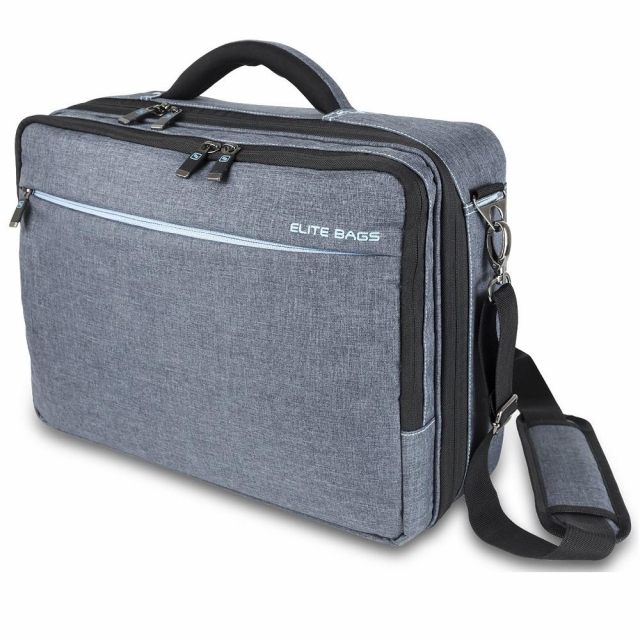STREETS Pflegetasche grau Pflegetasche mit Rucksacktragesystem von Elite-Bags