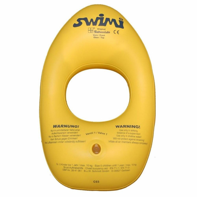 SWIMI Brust-Auftriebshilfe Schwimmhilfe für Babys und Kleinkinder