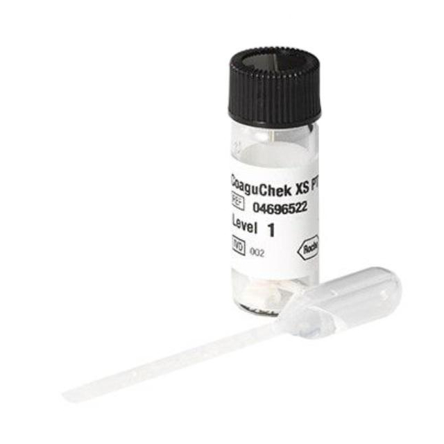 Kontrollösung f. Coaguchek XS 4 Flaschen
