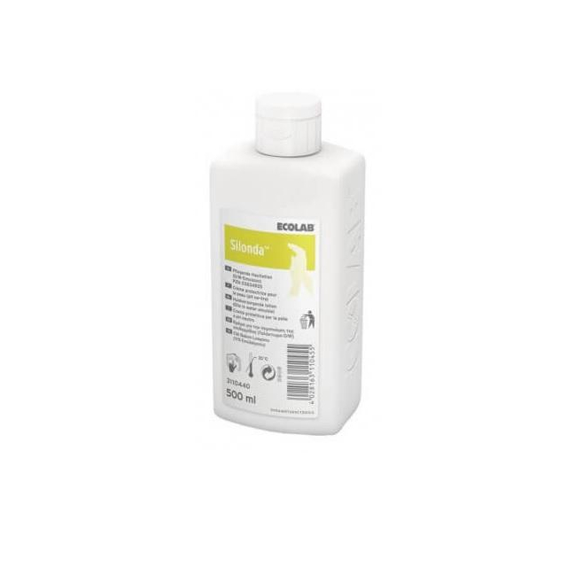 Silonda Pflegelotion mit Bienenwachs 500ml Pflegende Hautlotion und regenerativer Hautschutz