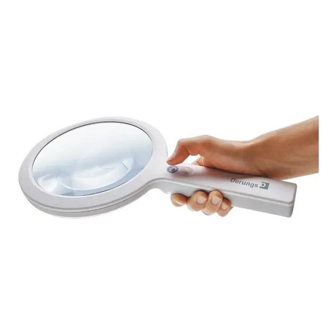 Opticlux Hand 10-1 DL Handlupenleuchte o.Ladestat. Woodlight