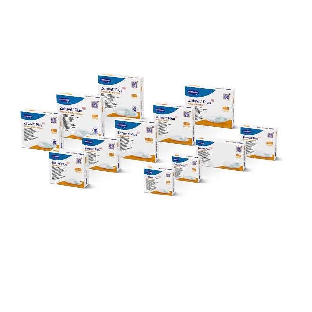 Zetuvit® Plus Silicone Border Wundauflage