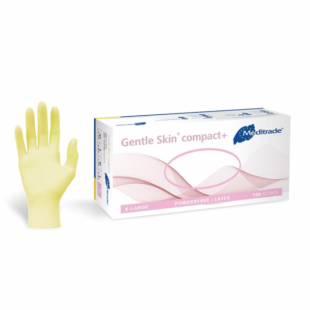 Gentle Skin® compact+  Latexhandschuhe