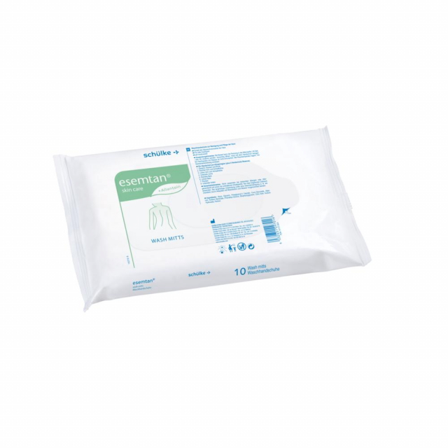 Waschhandschuhe esemtan wash mitts 10St./Beutel