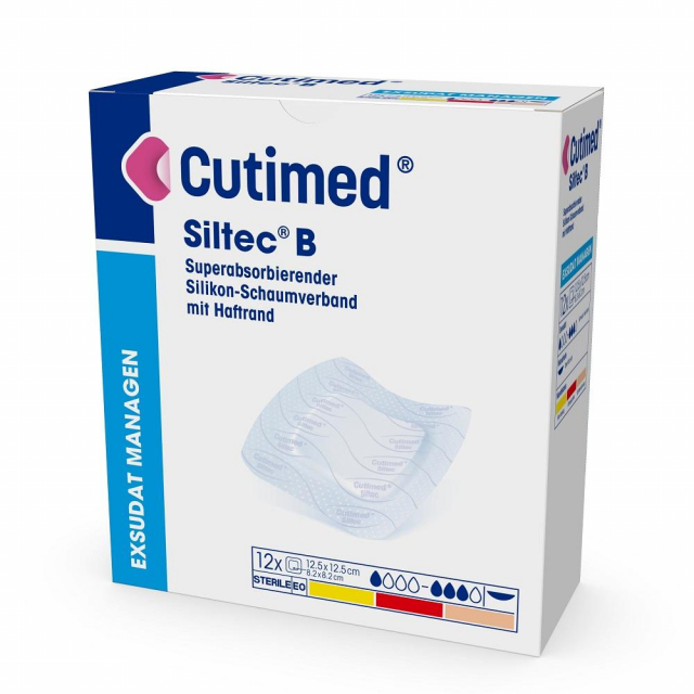 Cutimed® Siltec® B Schaumverband