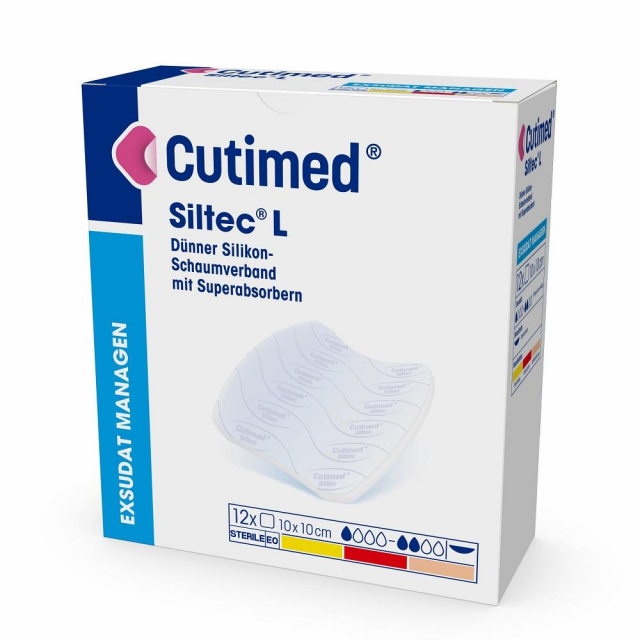 Cutimed® Siltec®  L Schaumverband