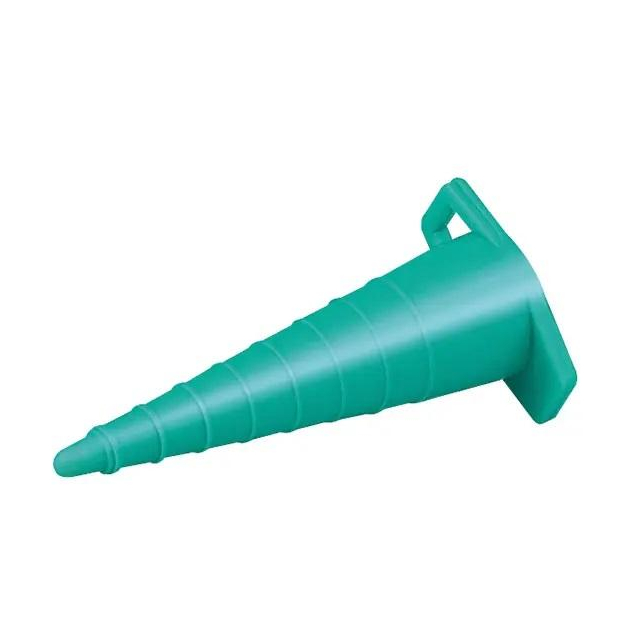 Katheterstopfen Typ Spitgot 48 mm grün Urologie-Zubehör