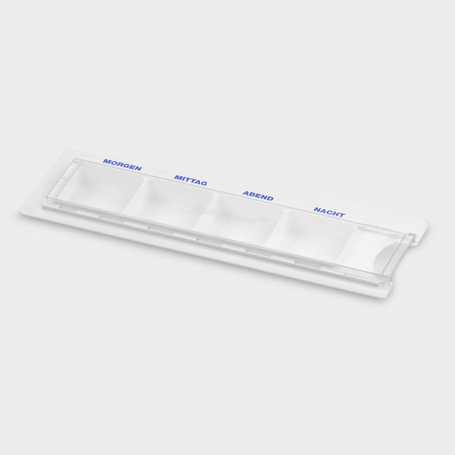 Medikamentendispenser Tagesdosierung von Tabletten