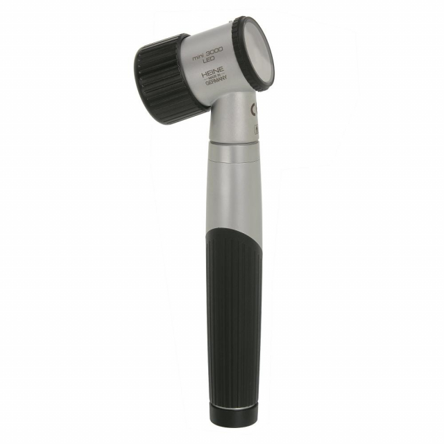 mini 3000 LED Kontaktscheibe und Batteriegriff Dermatoskop