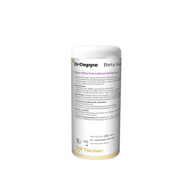 Beta Guard RFU Wipes 15x18 cm 150 Stück